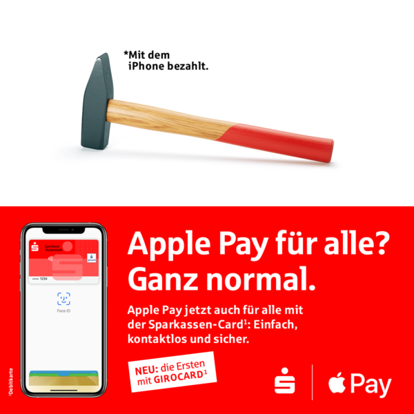 Apple Pay mit der girocard startet bei der Sparkasse Passau