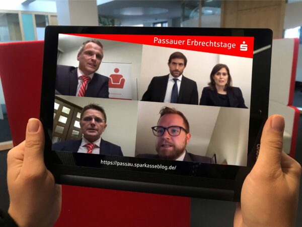 Erfolgreiche Premiere der „Digitalen Passauer Erbrechtstage 2020“ der Sparkasse Passau