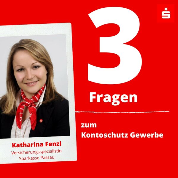 3 Fragen zum neuen Kontoschutz Gewerbe an unsere Versicherungsspezialistin Katharina Fenzl 