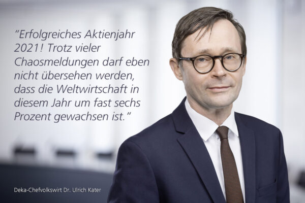 Erfolgreiches Aktienjahr 2021