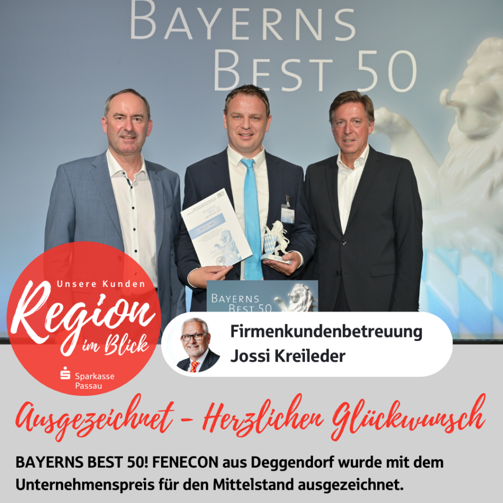 Drei Kunden bei Bayerns Best 50 ausgezeichnet