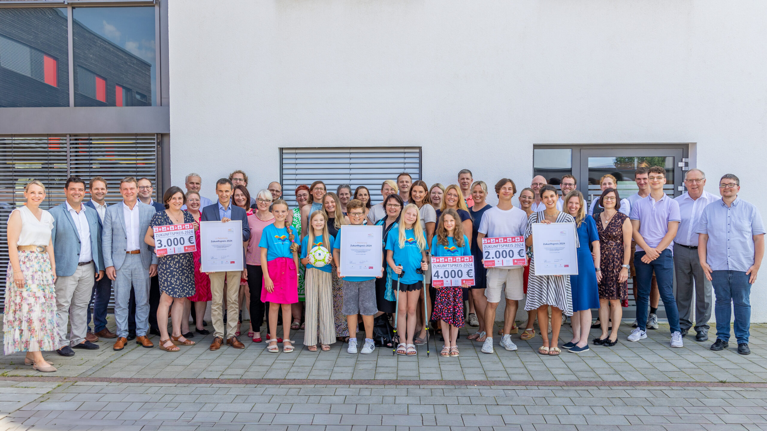 Erster Zukunftspreis des Schulamtes Passau - die Preisträger