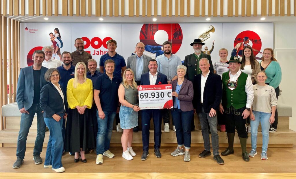 Spendenmarathon der Sparkasse Passau - Ostern 2025