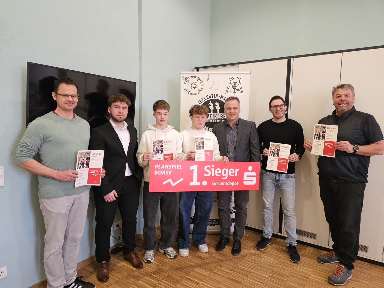 Planspiel Börse 2025 - Unsere Gewinner-Teams der Sparkasse Passau