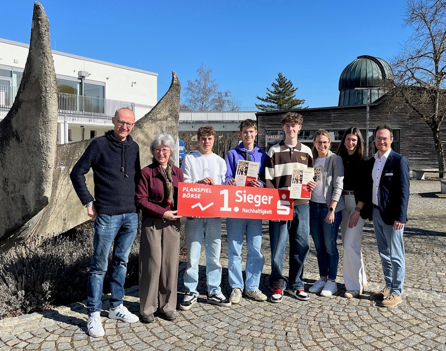 Planspiel Börse 2025 - Unsere Gewinner-Teams der Sparkasse Passau