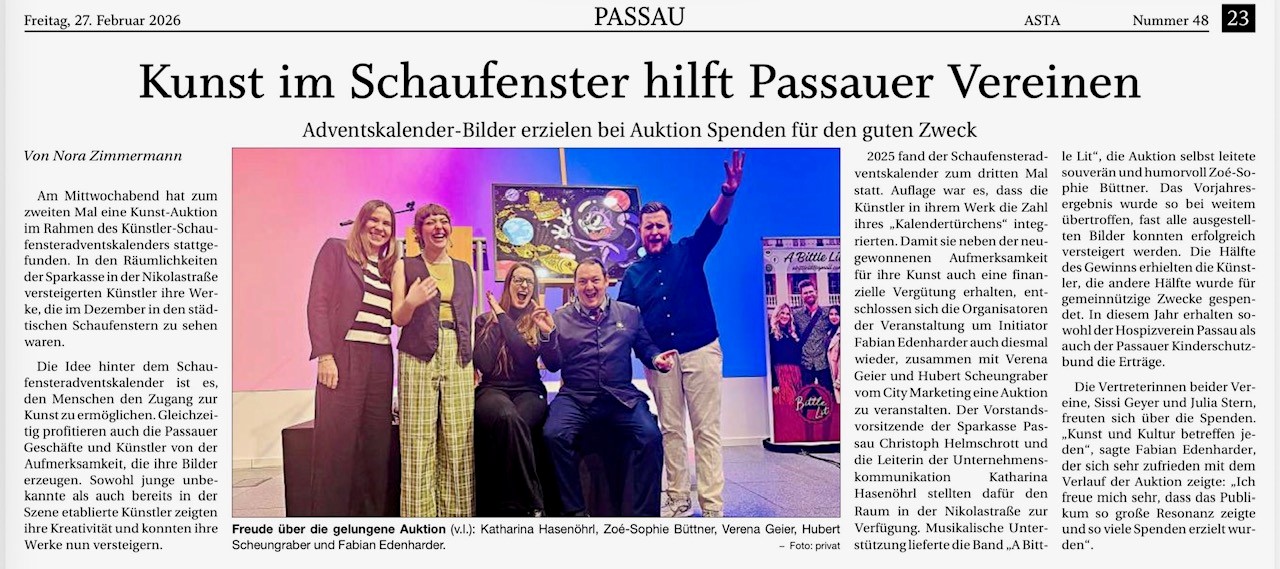 Passauer Kunstauktion 2.0