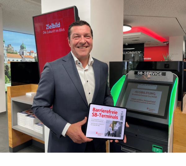 Sparkasse Passau investiert in neue SB-Terminals