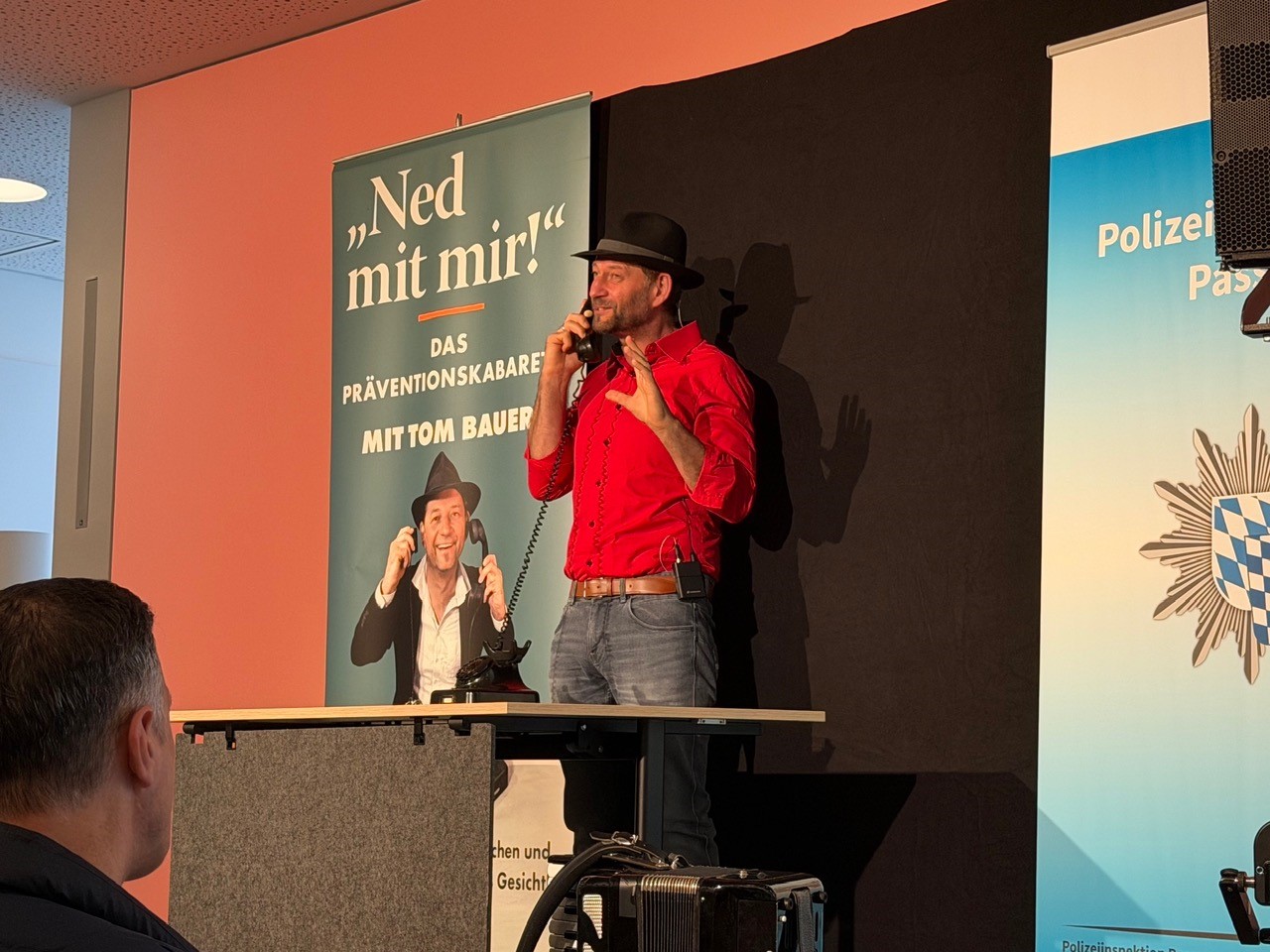 Präventionskabarett „Ned mit mir“
