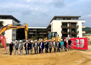 Mit dem zweiten Bauabschnitt der Brauhöfe entstehen in Passau 70 neue Mietwohnungen in zentraler Lage